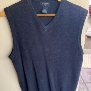 Dockers Navy Blue Sweater Vest